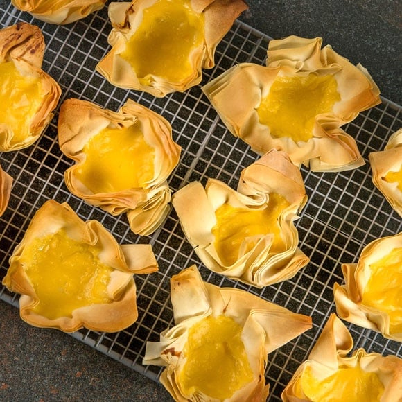 Portuguese custard tarts