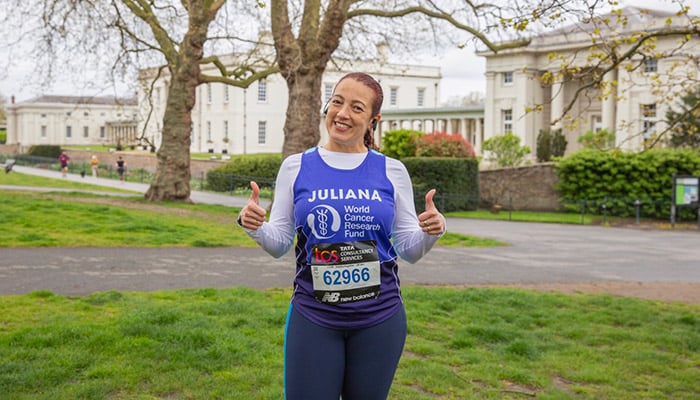WCRF fundraiser, Juliana