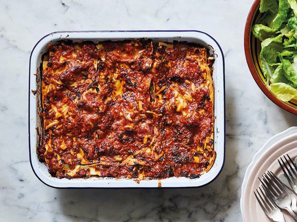 Easy vegetarian lasagne recipe